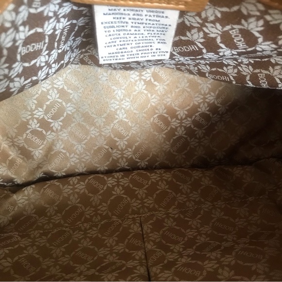 BODHI Bag “Doctor Satchel” Mustard Gold Hardware Zip Size 8”H x 14”L x 5.5”W - Picture 4 of 12